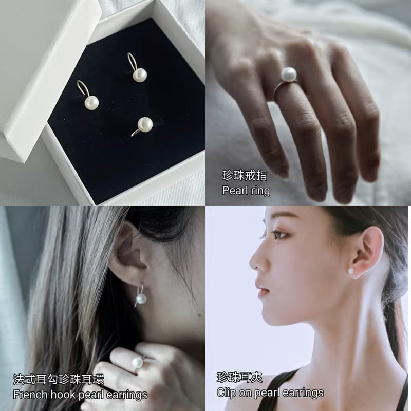 【 純淨小花束&飾品聯名禮盒 】簡約純銀飾品