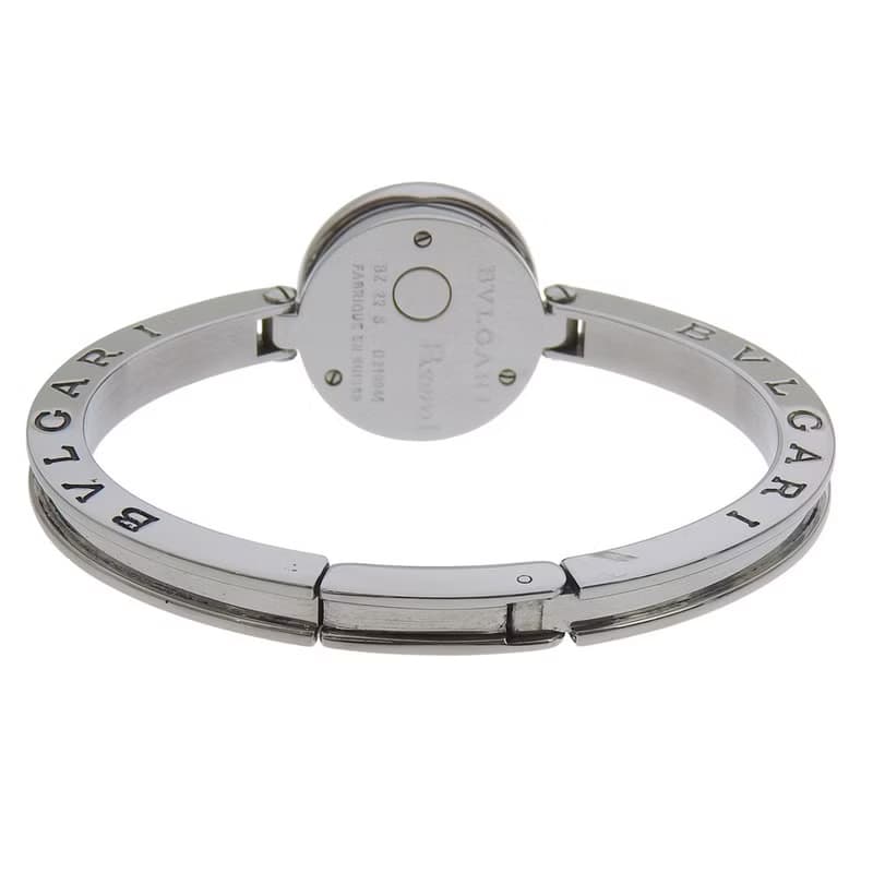 【日本直送】ブルガリ BVLGARI B-ZERO1 腕時計 ビーゼロワン BZ22S SS クオーツ アナログ表示 ピンクシェル文字盤 レディース【中古】