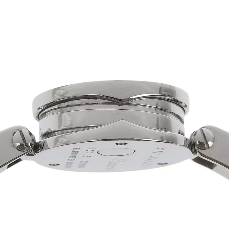 【日本直送】ブルガリ BVLGARI B-ZERO1 腕時計 ビーゼロワン BZ22S SS クオーツ アナログ表示 ピンクシェル文字盤 レディース【中古】