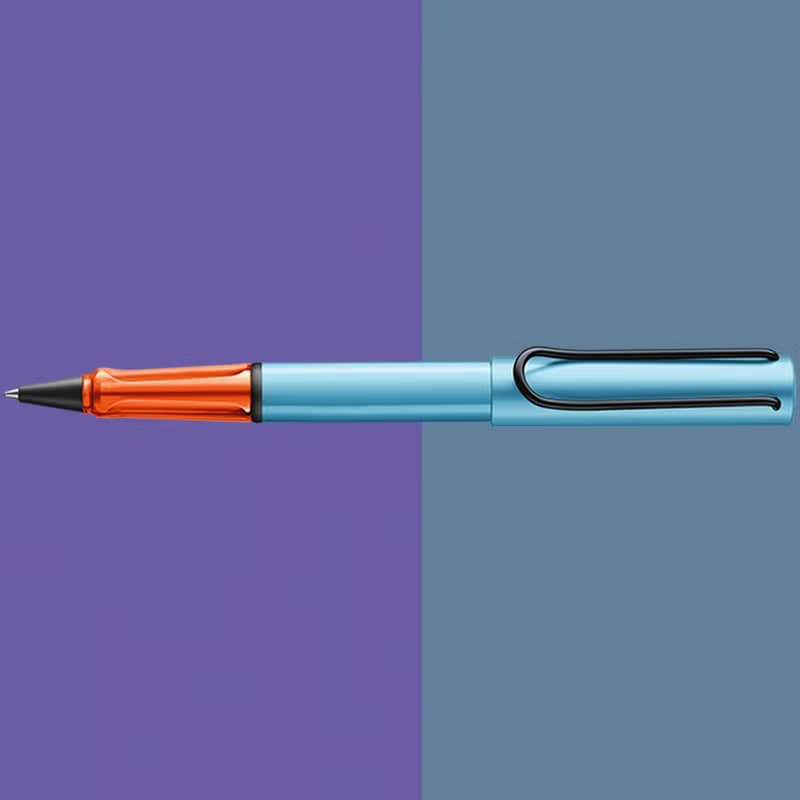 【雷雕刻字】LAMY 鋼珠筆 限量單入筆套禮盒 /AL star2025 單寧藍