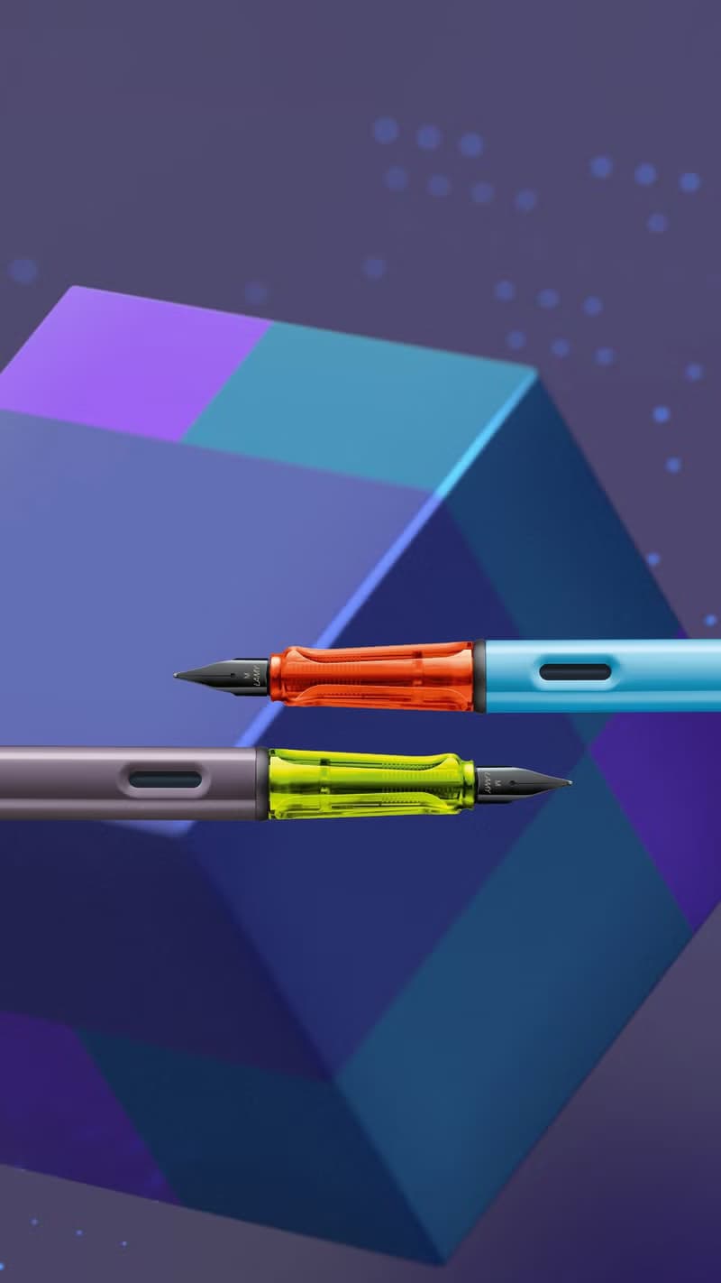 【雷雕刻字】LAMY 鋼珠筆 限量單入筆套禮盒 /AL star2025 單寧藍