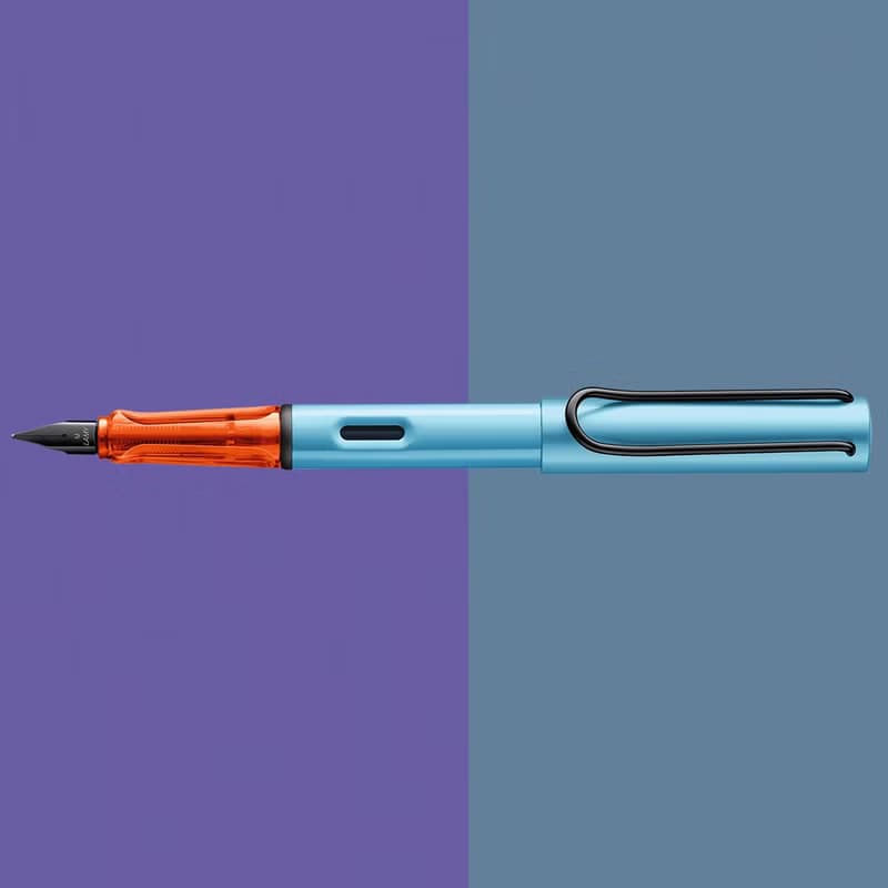 【雷雕刻字】LAMY 鋼珠筆 限量單入筆套禮盒 /AL star2025 單寧藍
