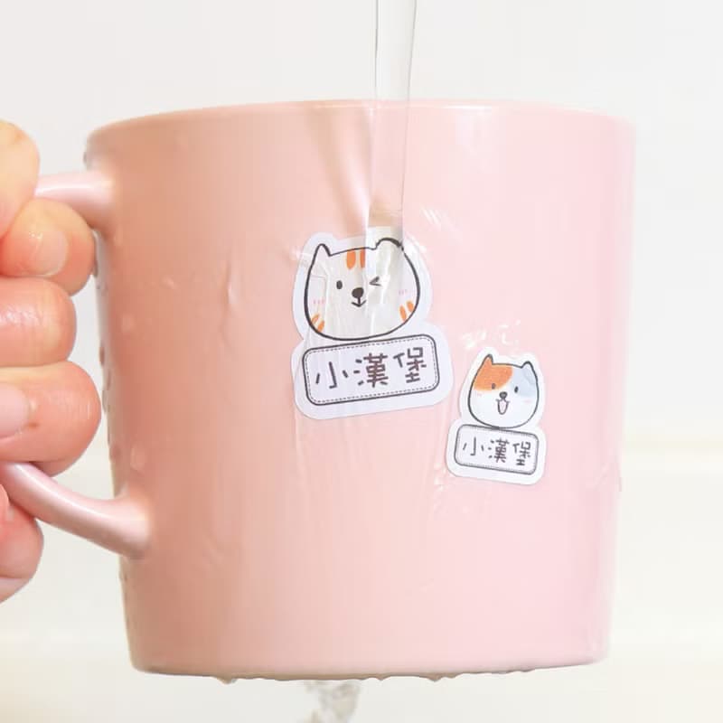 【正版原創】高質感 防水姓名貼-小版橫式150入(任選一款)