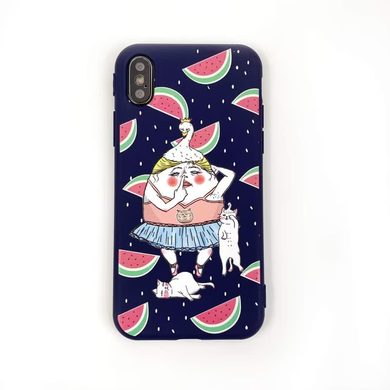 我的老天鵝 - iPhone手機殼 (全軟殼)