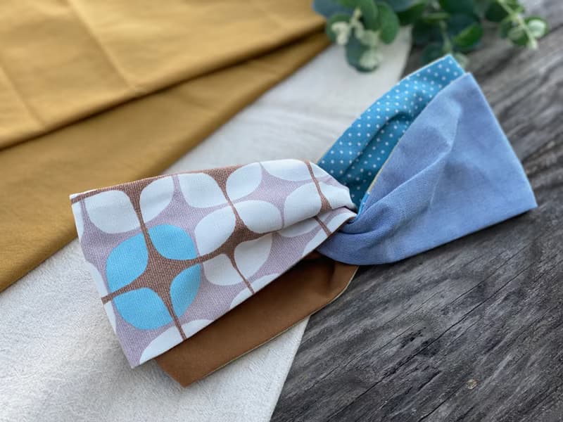 Oka拼布髪帶/頭箍