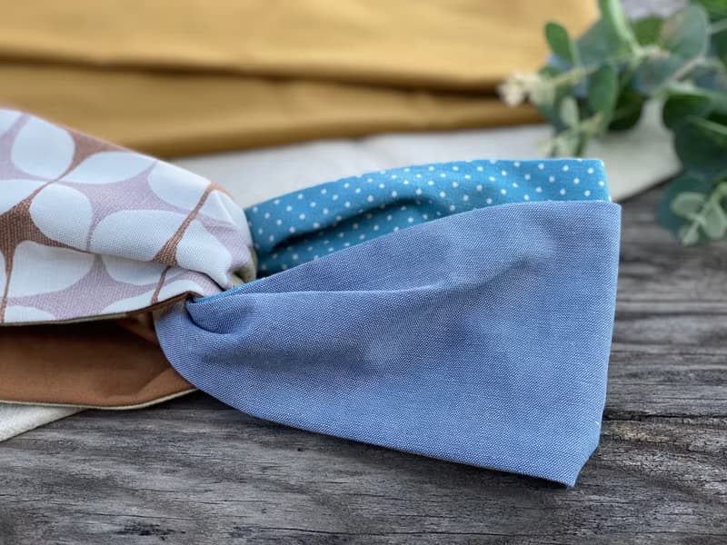 Oka拼布髪帶/頭箍