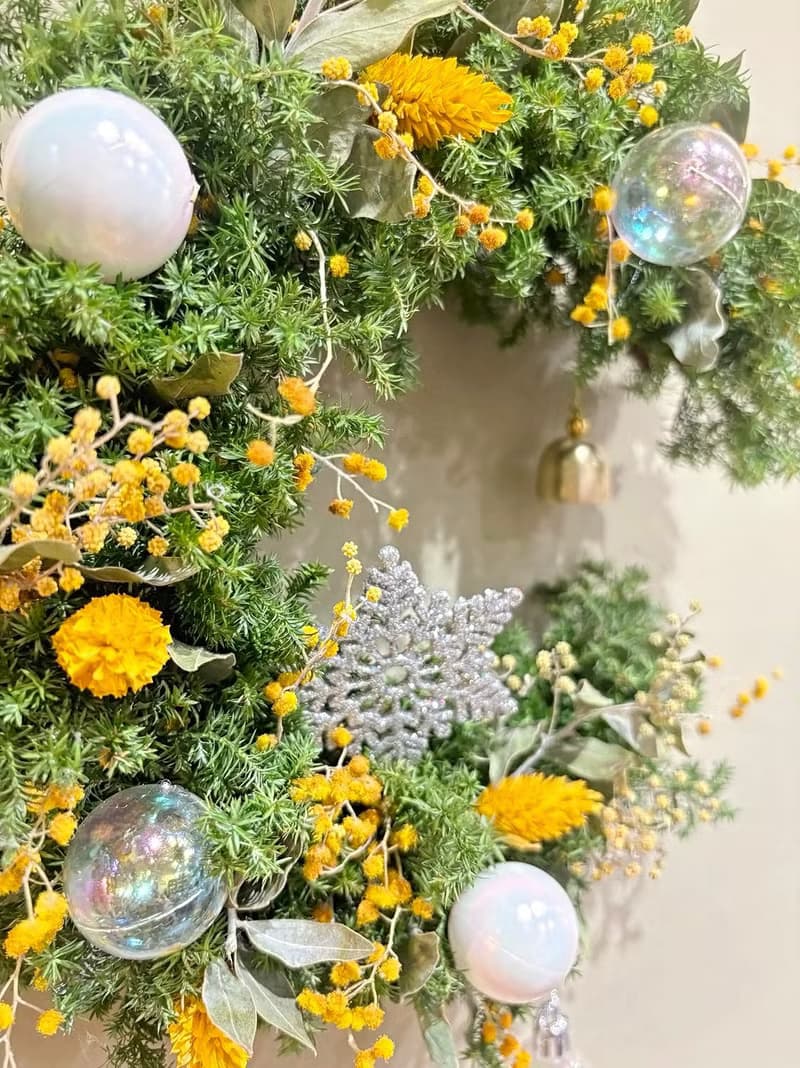 【雪松聖誕花圈】月光森林