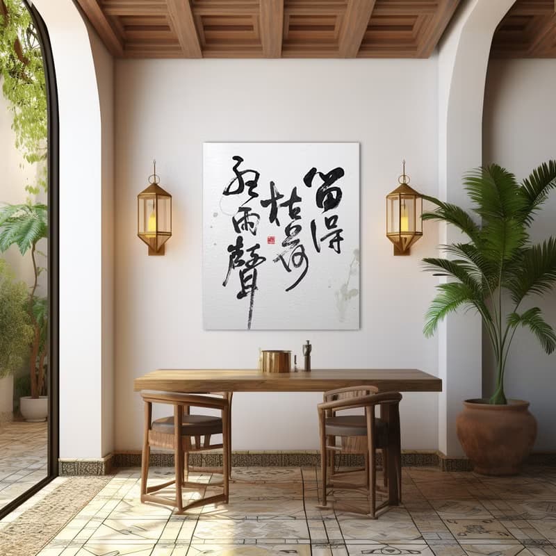 書法-無框畫 | 喬遷禮物 | 開店 | 民宿佈置 | 搬新家 | 裝飾畫