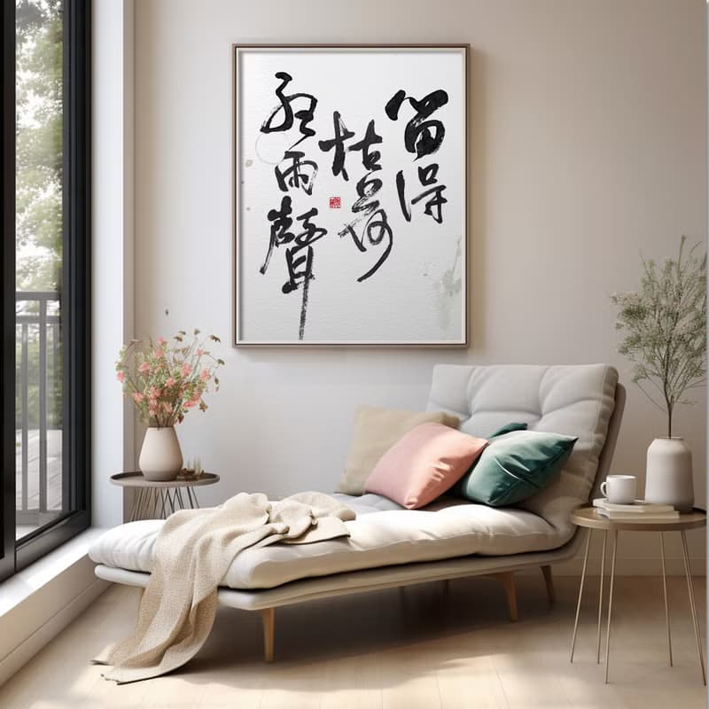 書法-無框畫 | 喬遷禮物 | 開店 | 民宿佈置 | 搬新家 | 裝飾畫