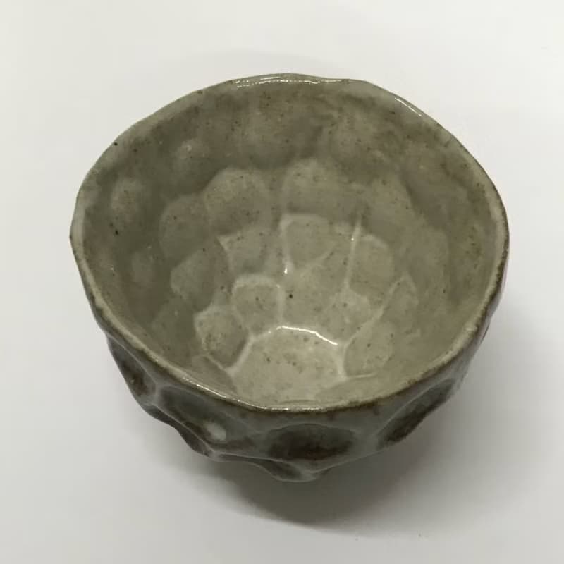 曾永鴻  灰釉適加茶杯