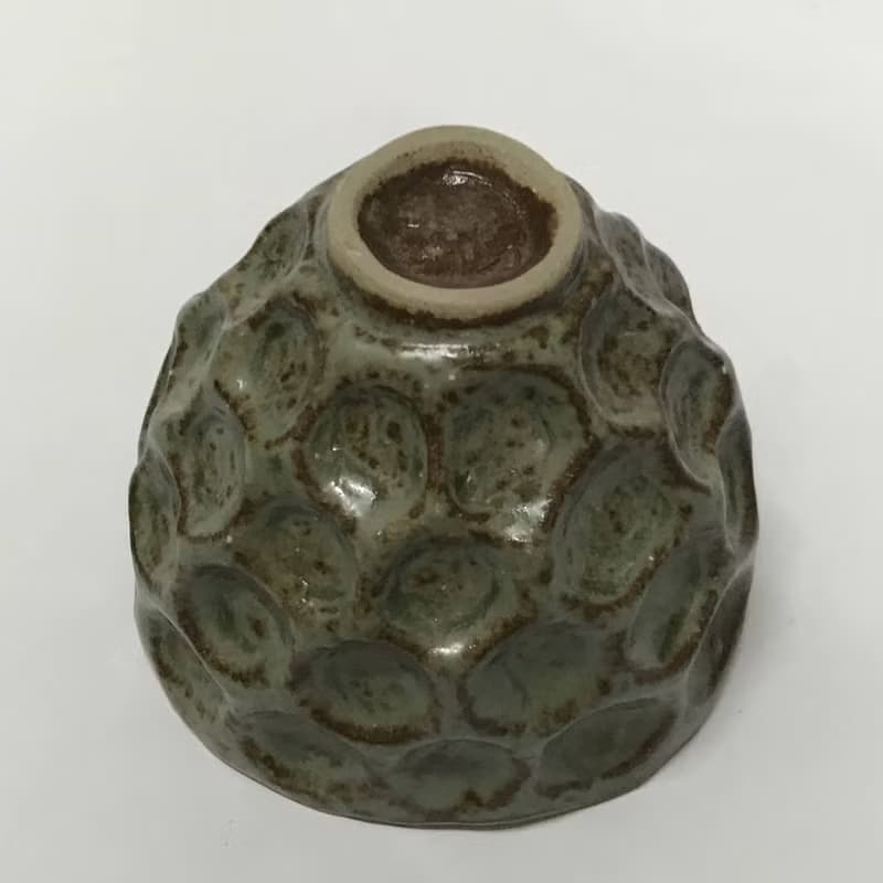 曾永鴻  灰釉適加茶杯