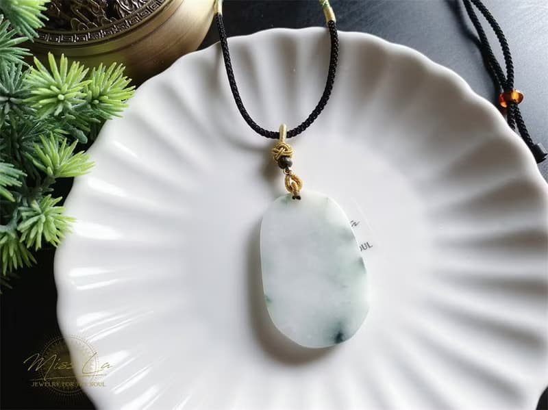 天然緬甸玉翡翠 壽翁 祝壽 禮物 項鍊 玉牌 jadeite 長輩禮