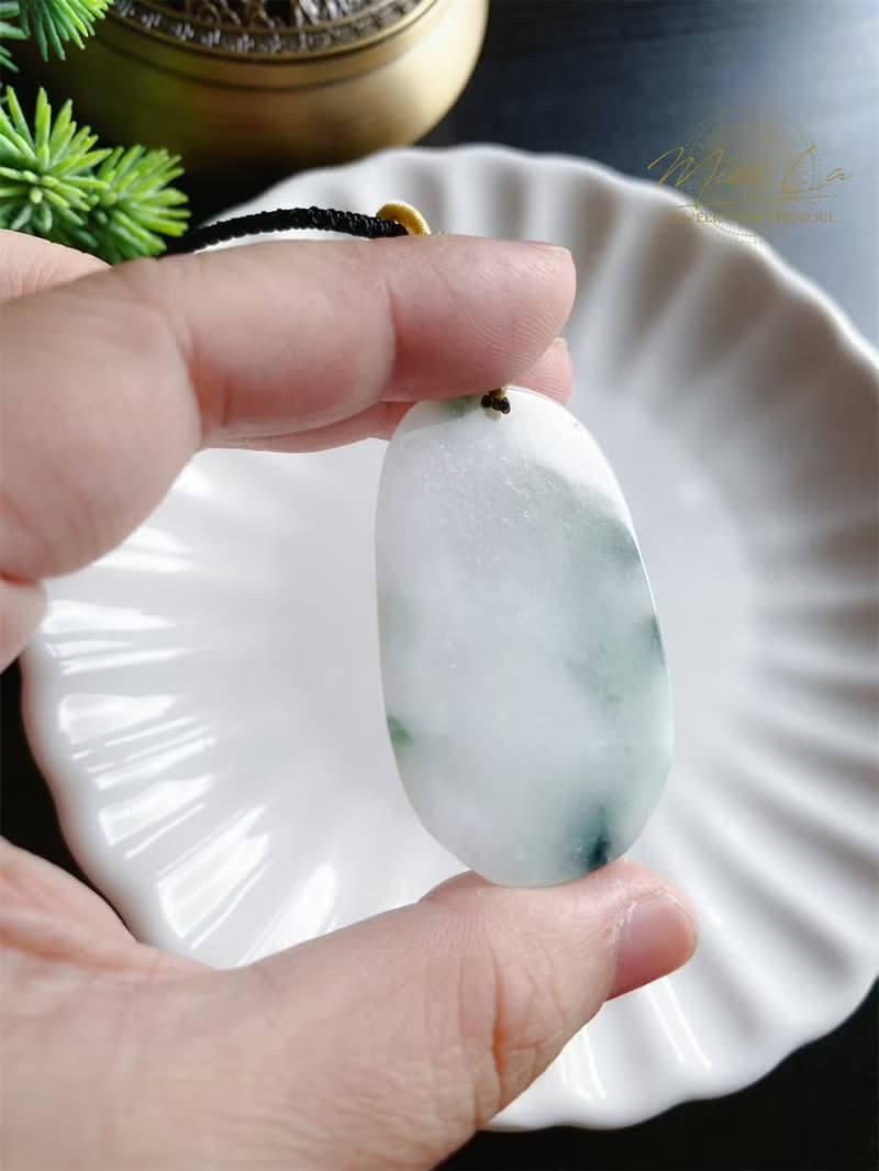 天然緬甸玉翡翠 壽翁 祝壽 禮物 項鍊 玉牌 jadeite 長輩禮