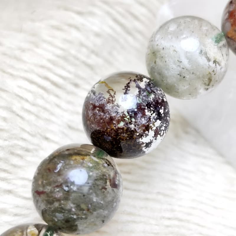 四季幽靈 花幽靈 Phantom 手串 手鍊 天然水晶 11.5-12.5mm