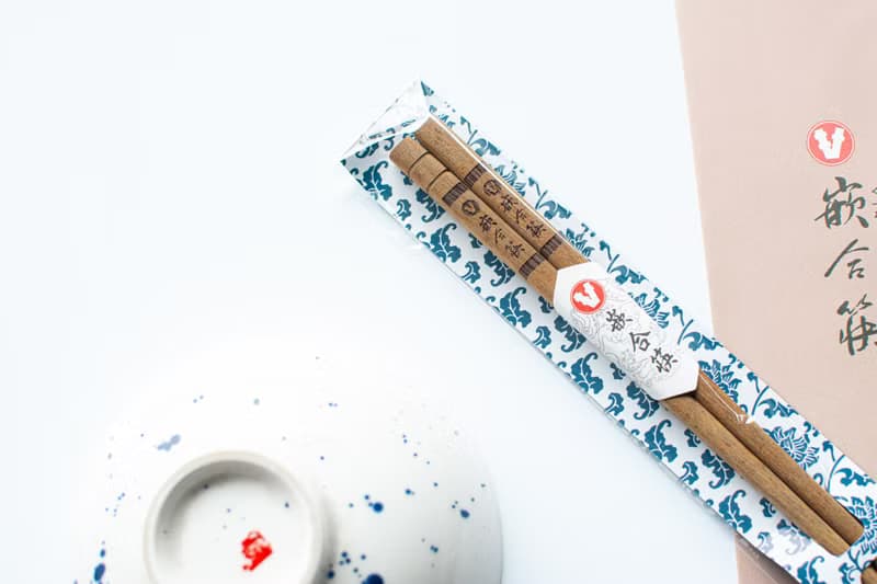 鐵木嵌合筷 可雷射雕刻 台灣製造 天然原木筷 家庭用餐具 無化學