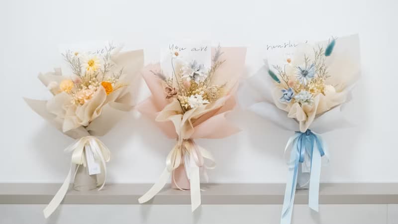 小清新乾燥花束