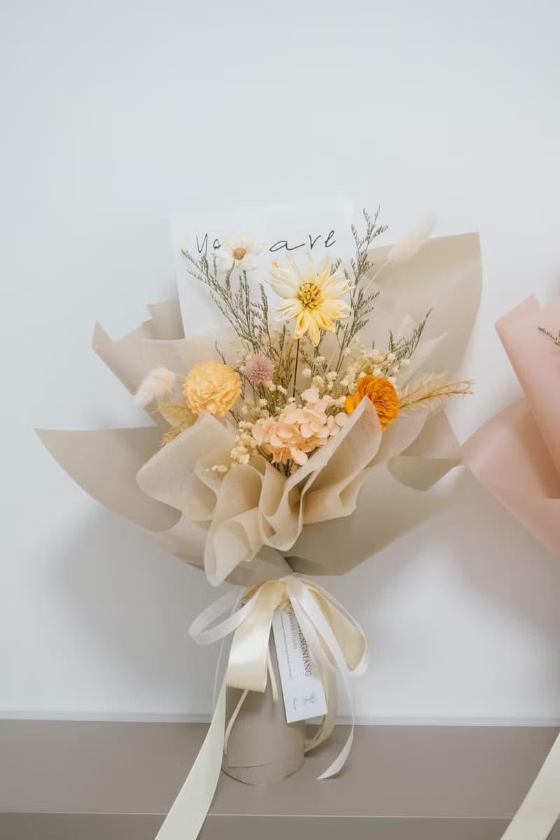 小清新乾燥花束