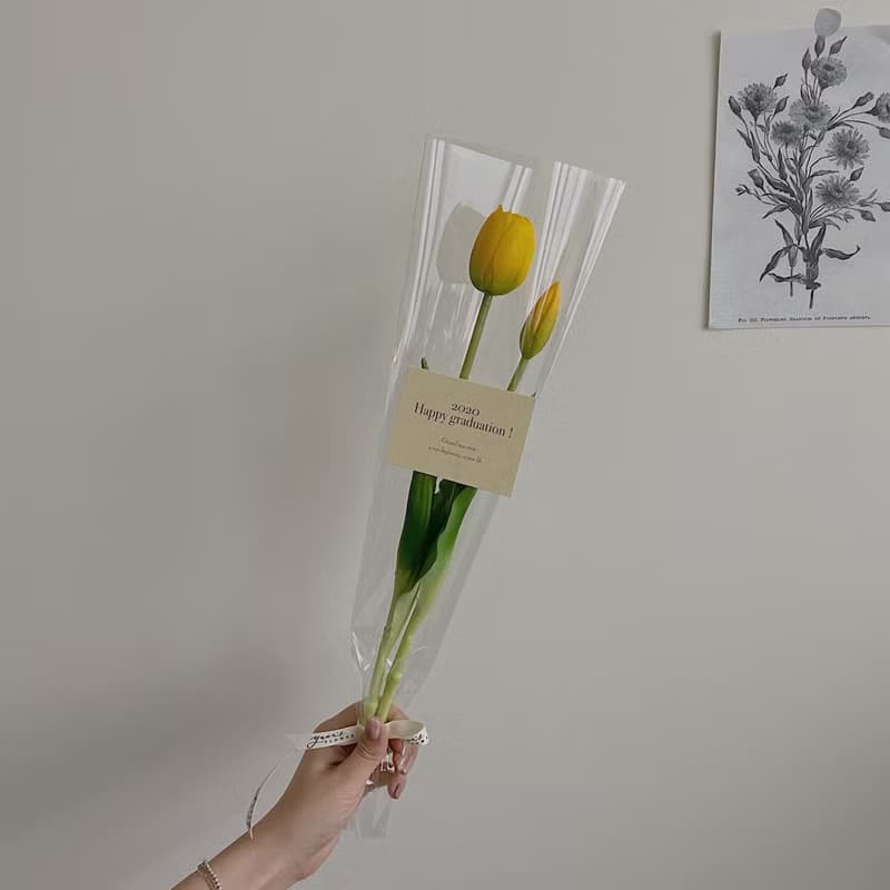 韓式手綁虞美人 冰島罌粟花 仿真花 平價畢業花束 拍照道具 療癒
