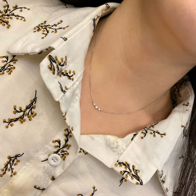 14K | 手牽手_項鍊