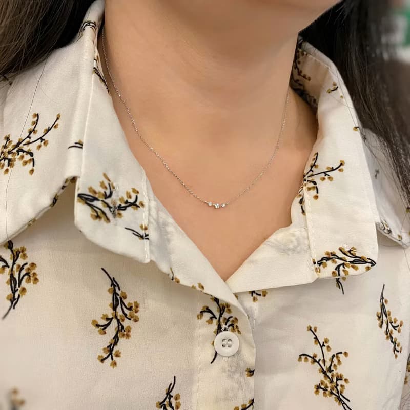 14K | 手牽手_項鍊