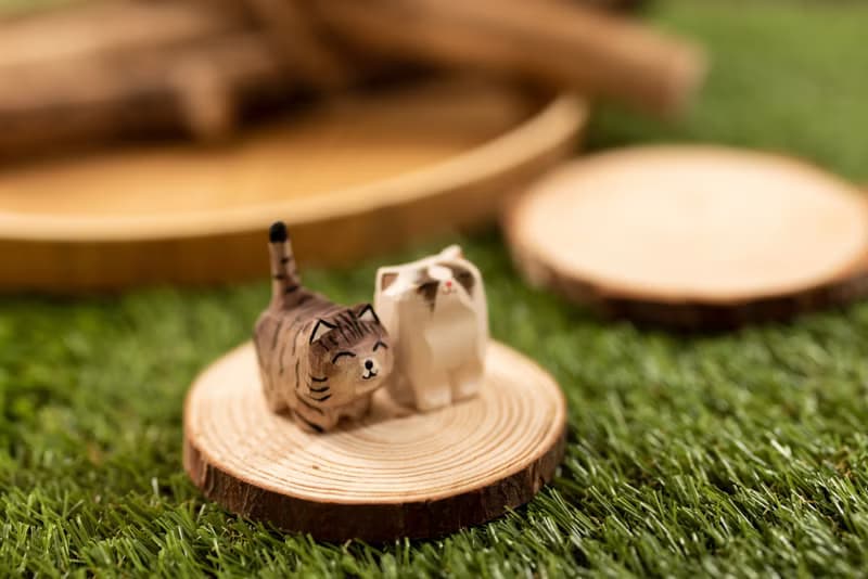 Islandoffer島嶼製作 松木年輪杯墊 木系餐具裝飾(中) 5件 (一套)