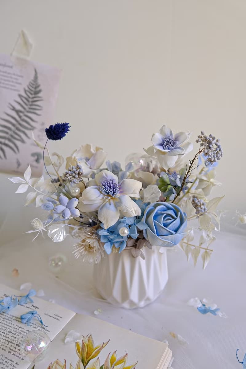 海洋泡泡喬遷祝賀桌花