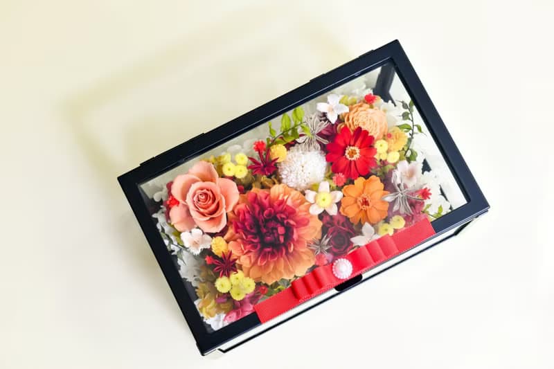 Dahlia Flower Box │大理花富貴花盒