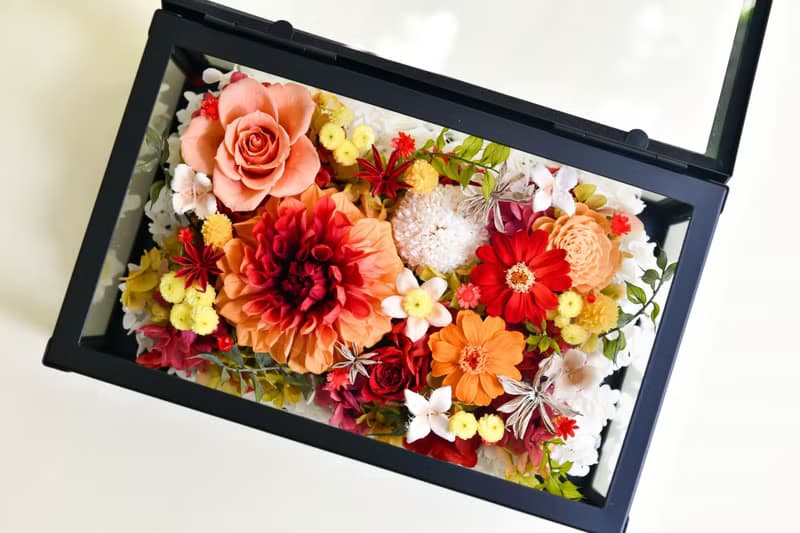 Dahlia Flower Box │大理花富貴花盒