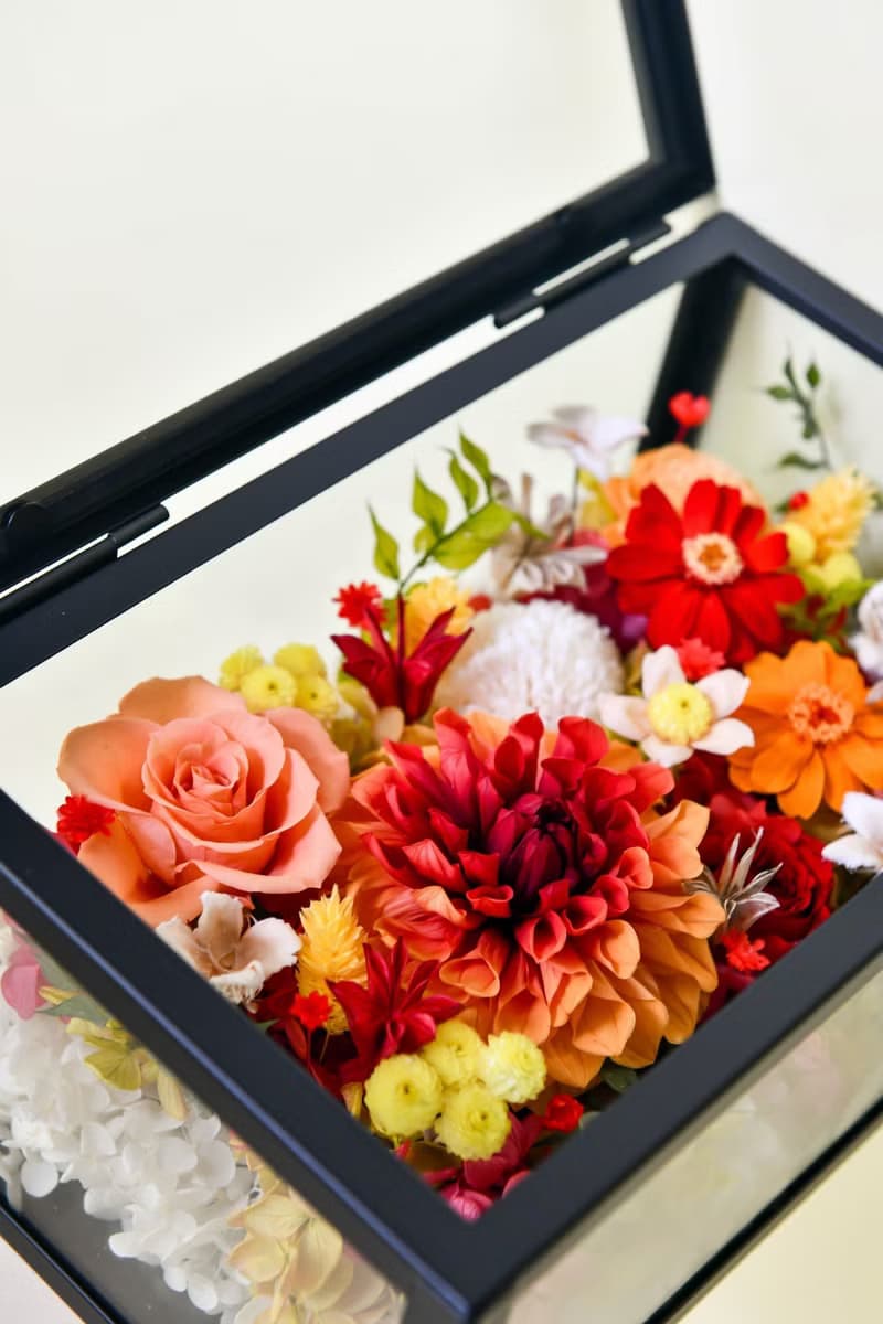 Dahlia Flower Box │大理花富貴花盒