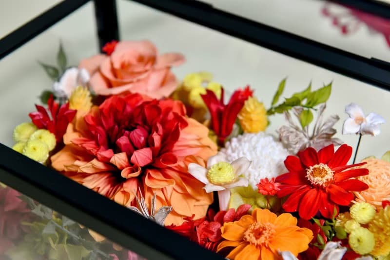 Dahlia Flower Box │大理花富貴花盒