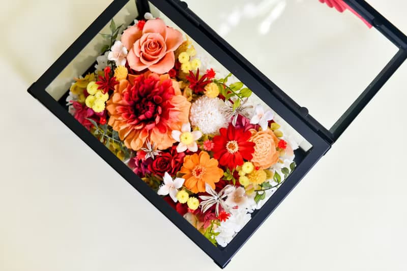 Dahlia Flower Box │大理花富貴花盒