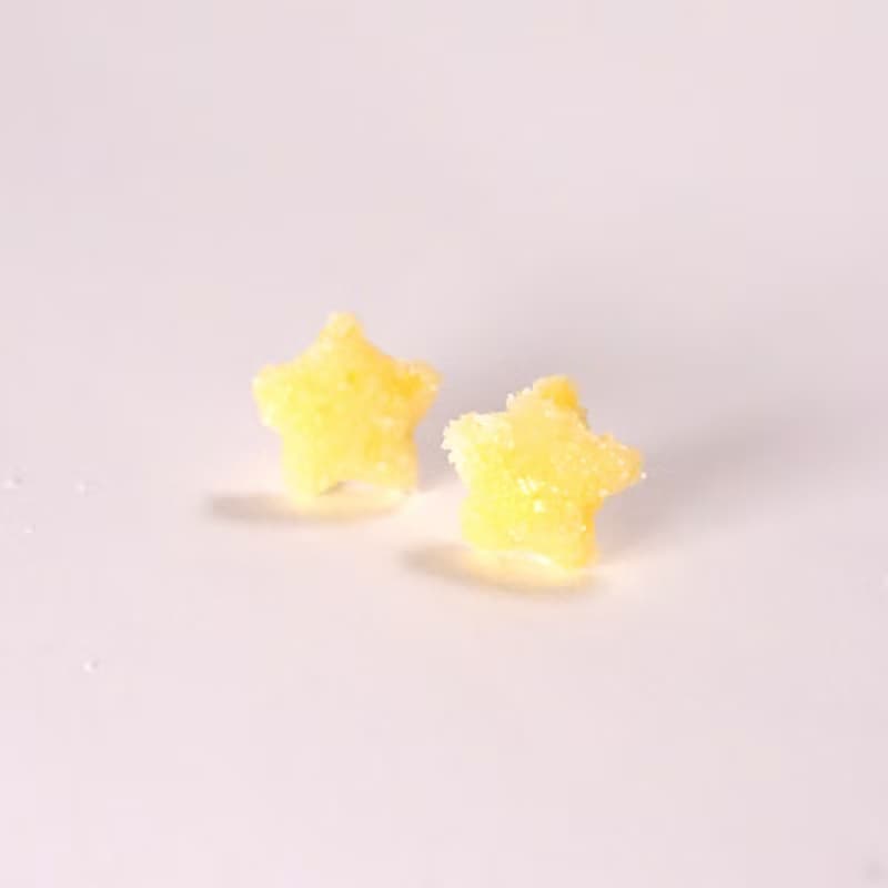 無耳洞耳夾/耳勾 Playful Design 糖面星星啫喱糖/水果糖耳環