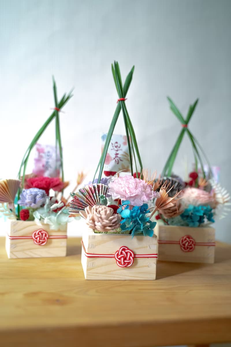 【日系和風】木枡 永生花設計 締結良緣 花禮 節慶禮物