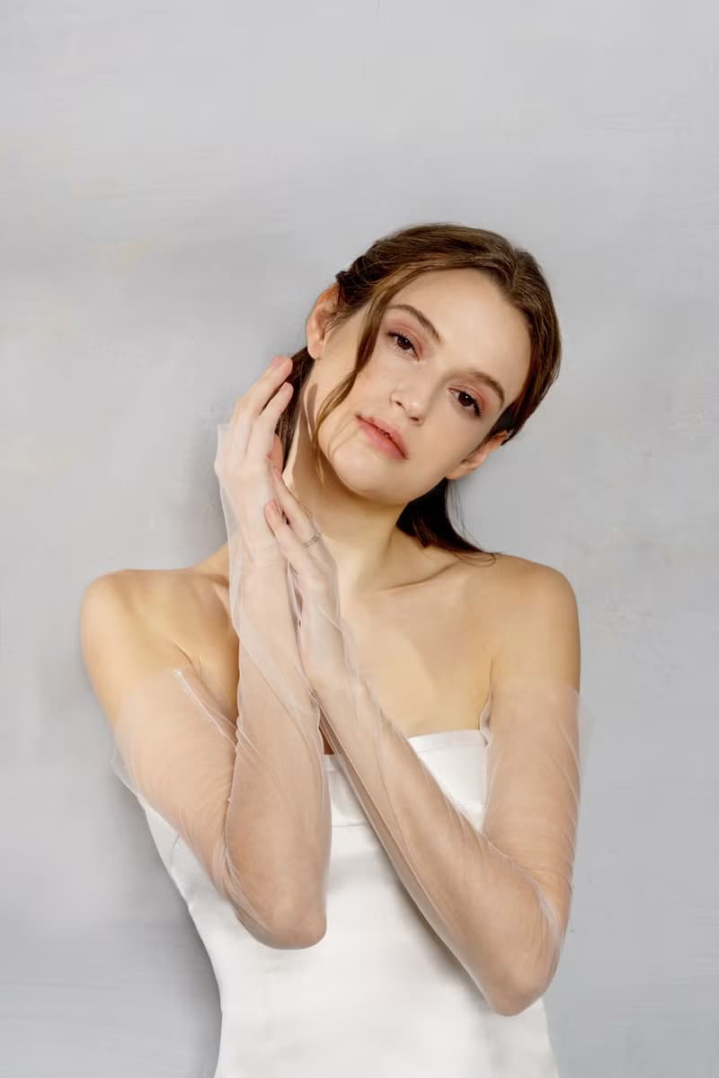 Thlaspi 手掌開口長手套(配件)