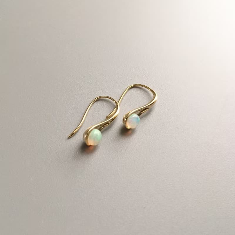Opal Teardrop Earring