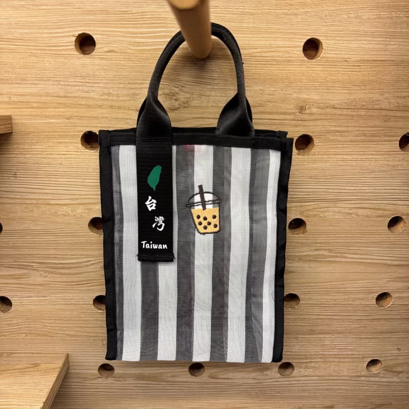 刺繡茄芷手提袋