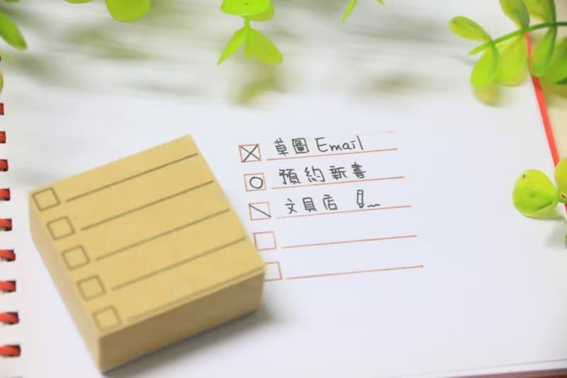 To Do List (簡約)待辦事項 | 手帳印章