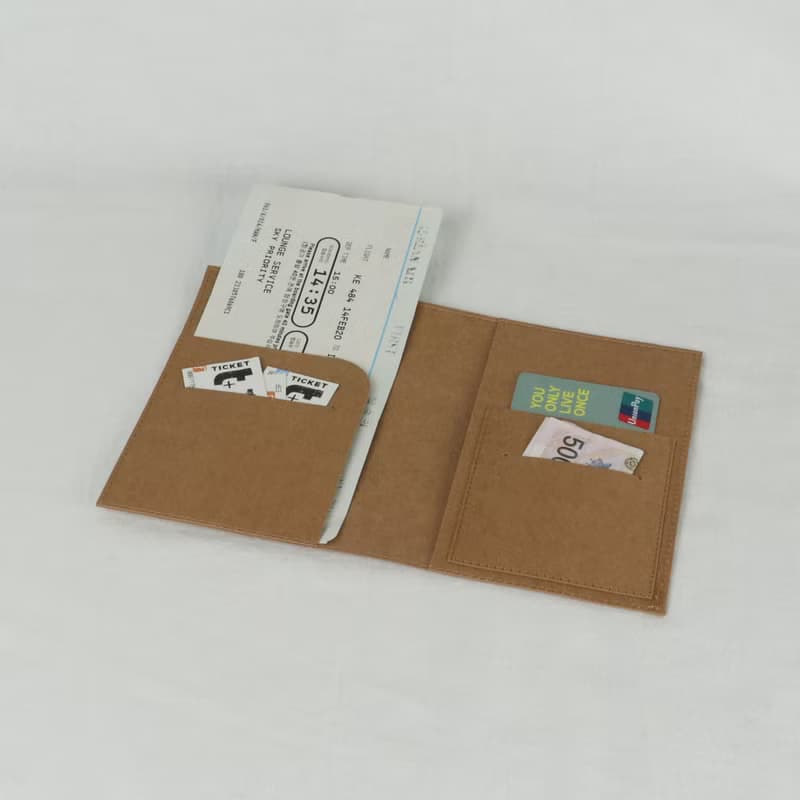 craft leather passport case ver.1