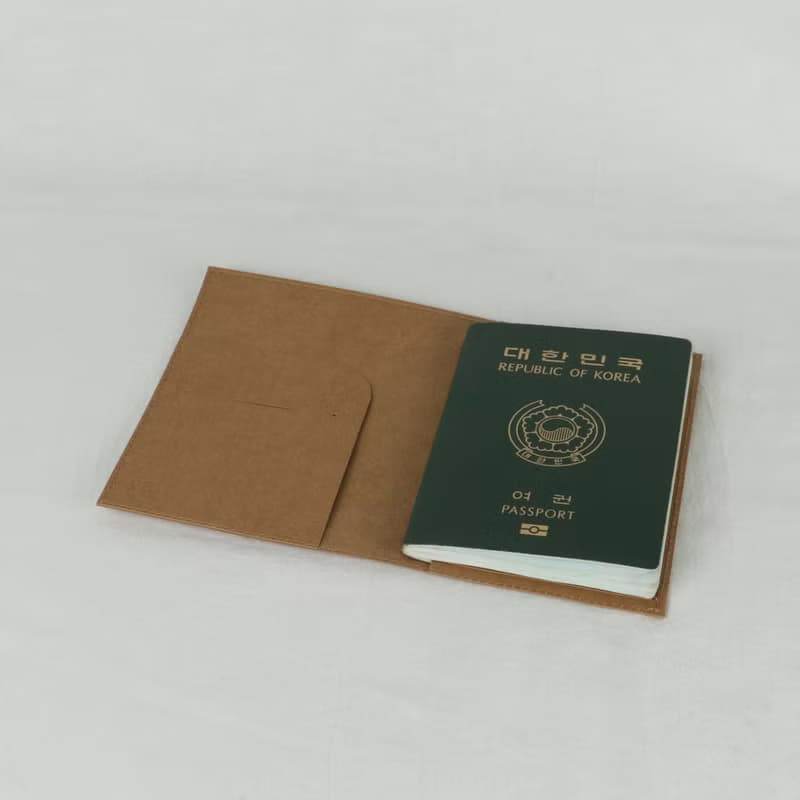 craft leather passport case ver.1