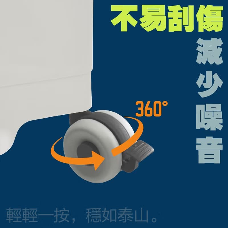 24H雙層多功能旋轉置物櫃/床頭櫃/收納/推車-4色