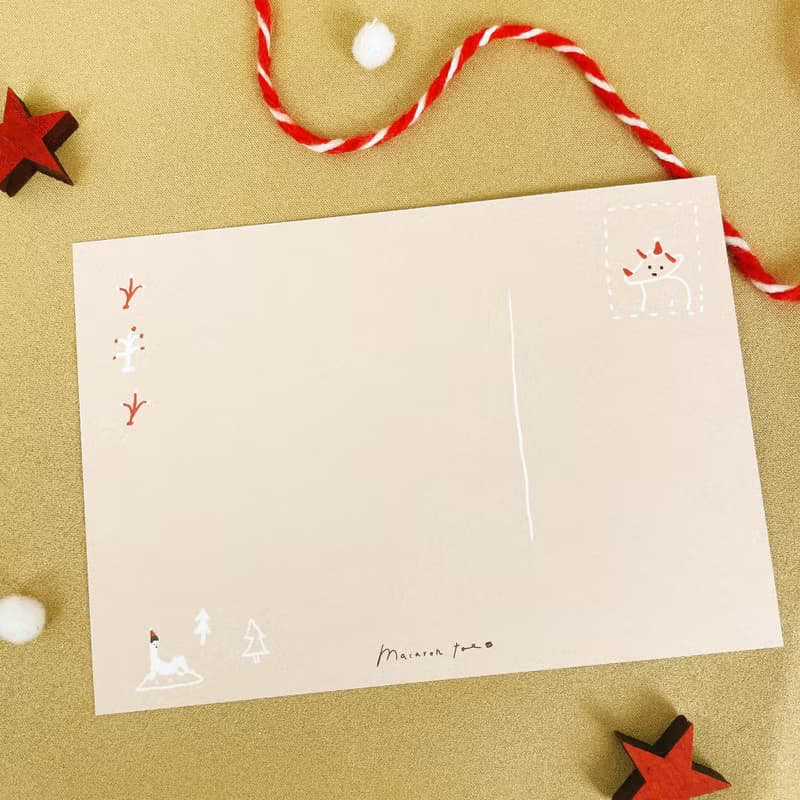 新款聖誕明信片 MERRY CHRISTMAS