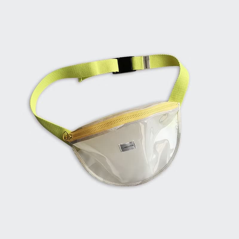 CLARECHEN_兜兜腰包_迷彩腰包單售_螢光黃腰帶