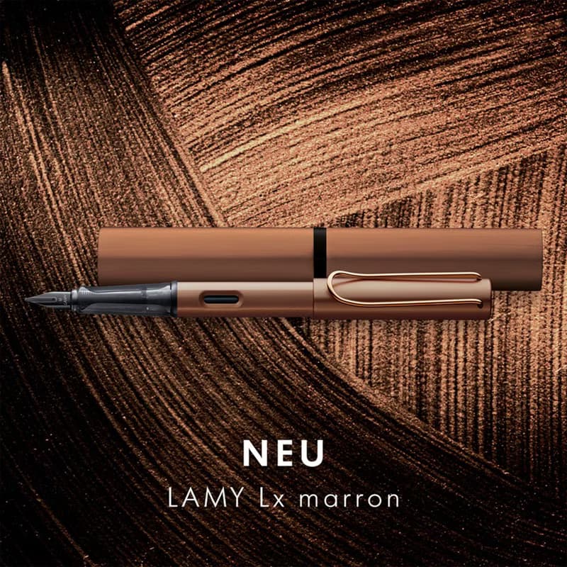 【雷雕免費刻字】LAMY 鋼珠筆 / Lx 奢華系列 - 玫瑰金