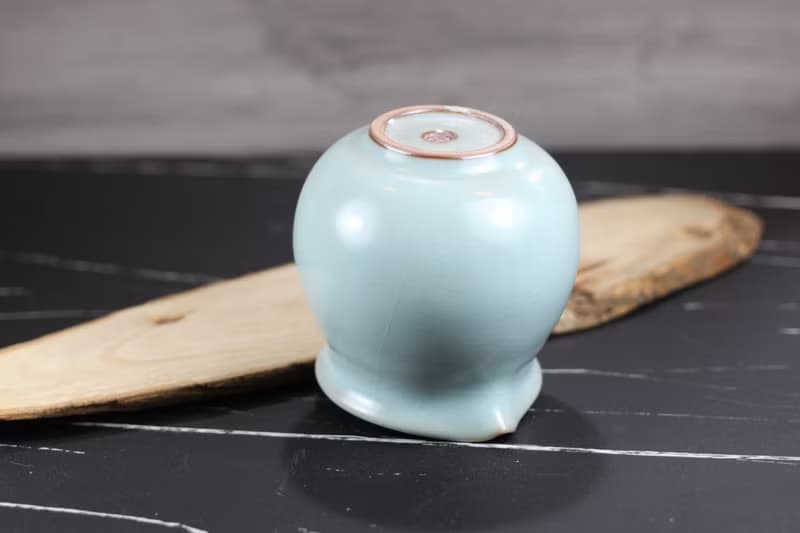 【送禮好物】360~400ml 汝窯無把 手拉坯 咖啡下壺 茶海 公道杯