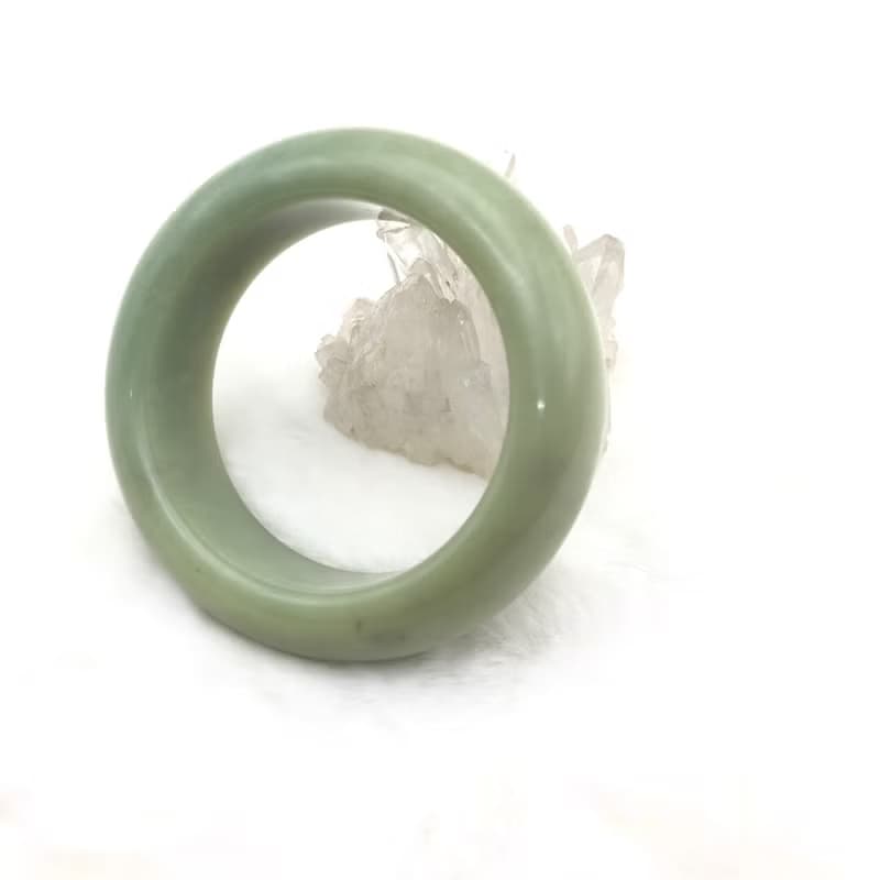 清心-天然青玉玉鐲手鐲/鐲型豐滿/適圈口55.56.57/母親節/送禮/