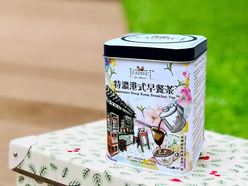 TEADDICT特濃港式早餐茶 (奶茶茶膽)| 標準裝 100克茶葉連小茶袋