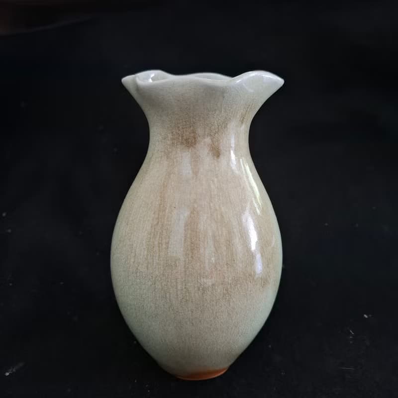 手拉胚柴燒花器自然落灰火吻印記個性商品最佳禮物紀念品