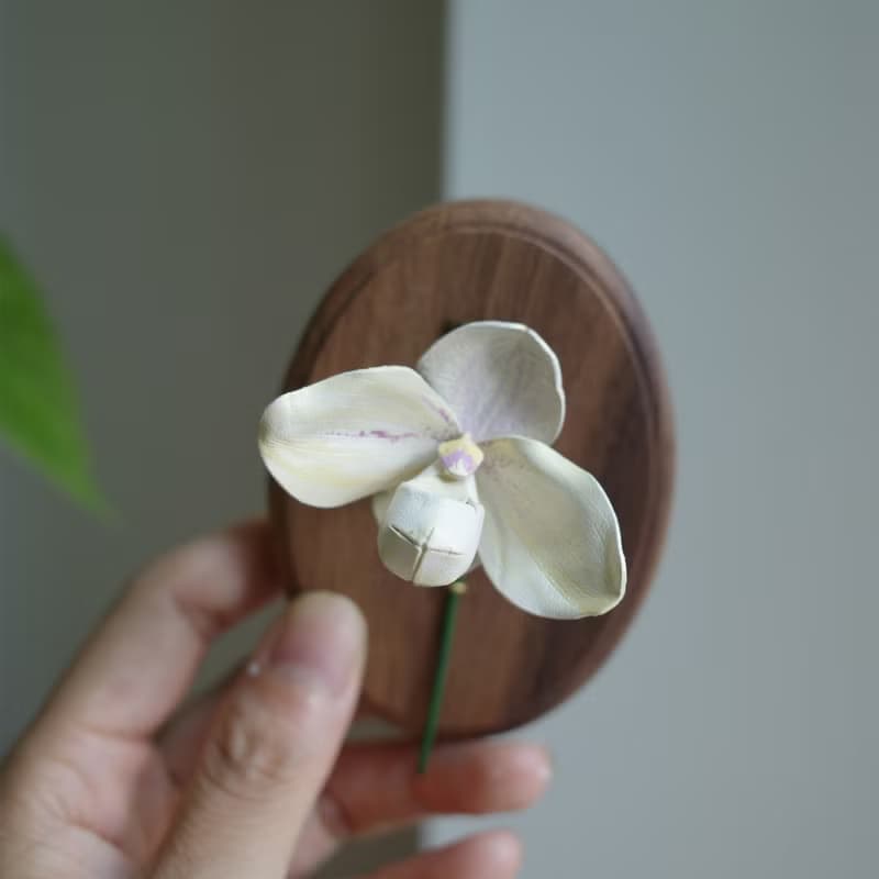 居家裝飾牆壁上板皮革植物 - 花朵類