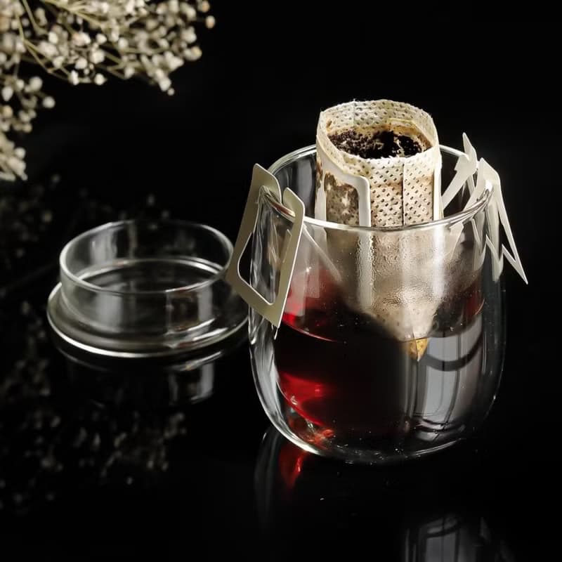 TAMAGO雙層玻璃杯 2入優惠(附杯蓋) 330mL/咖啡/對杯/生日禮物