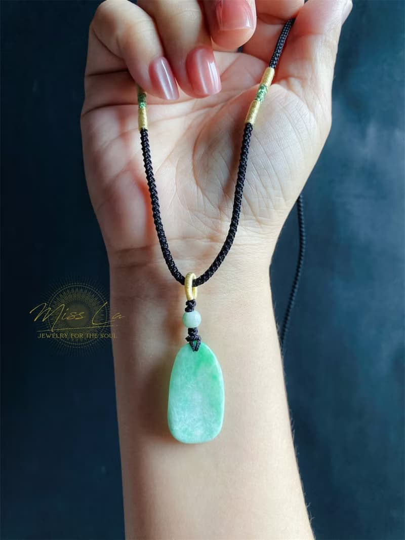 翡翠佛心 靜守內在的平靜 禪 悟道 感悟人生 項鍊 禮物 長輩禮